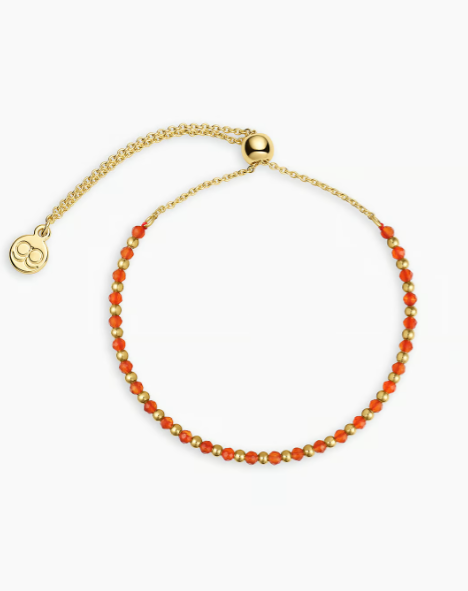 Power Gemstone Brooks Bracelet for Confidence. Agate