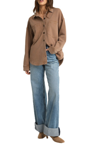 All Day Knit Jacket - Campfire