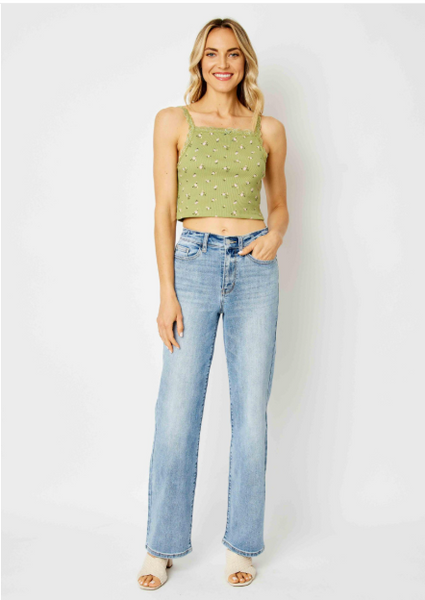 Straight Leg Jeans