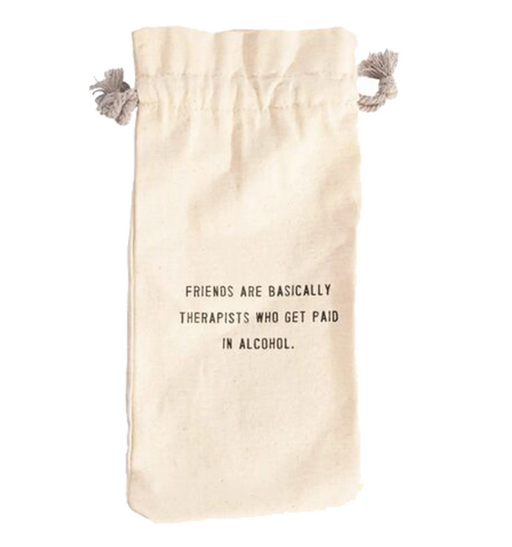 Canvas Wine Bags - Adored A Lovely Boutique