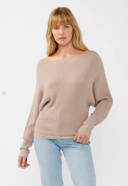Stacia Waffle Knit Sweater - Adored A Lovely Boutique