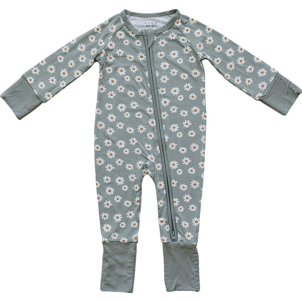 Bamboo Baby Zipper Sleeper - Adored A Lovely Boutique