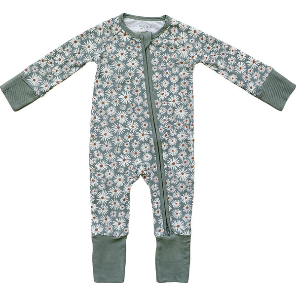 Ribbed Daisy Baby Sleeper
