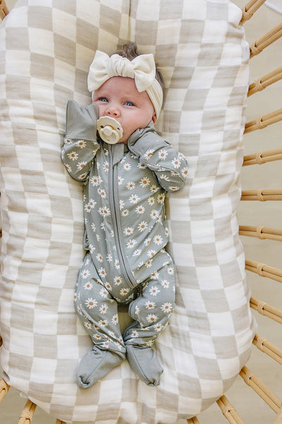 Bamboo Baby Zipper Sleeper - Adored A Lovely Boutique