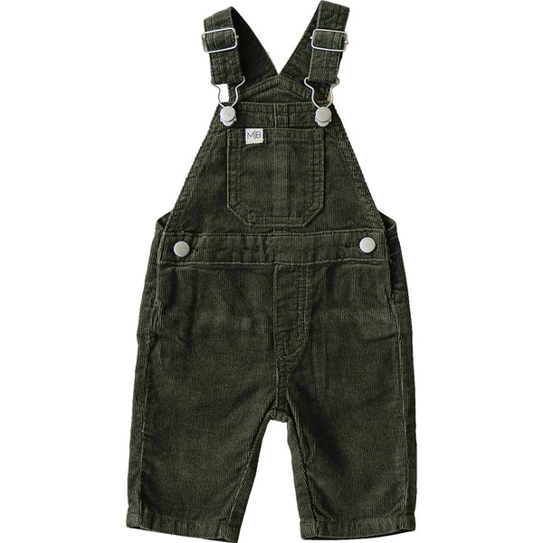 Green Corduroy Baby Overalls - Adored A Lovely Boutique