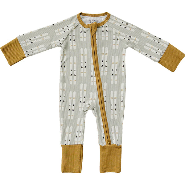 Vintage Ski Bamboo Zipper Sleeper