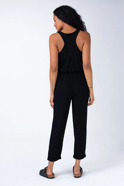 Sleeveless Racerback Jumpsuit