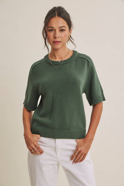 Clara Raglan Knit Top