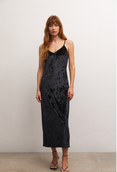 Selina Crushed Velvet Dress