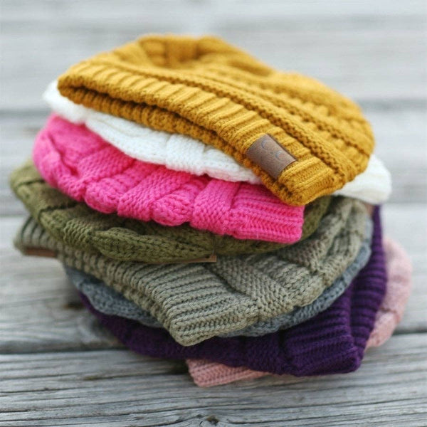 Soft Knit Beanie - Adored A Lovely Boutique