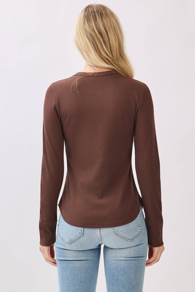 The Essential Ribbed Long Sleeve - Adored A Lovely Boutique