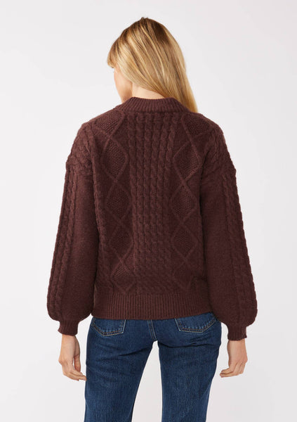 Long Sleeve Cable Zip-Up Coatigan - Adored A Lovely Boutique