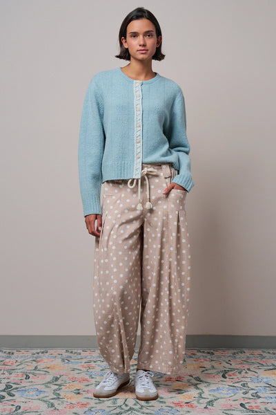 Lace Trim Cardigan