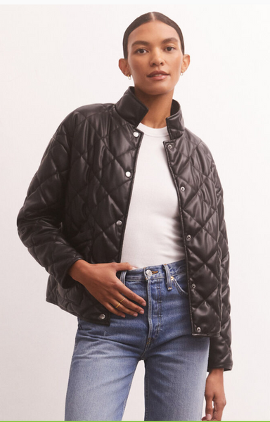 Heritage Faux Leather Jacket