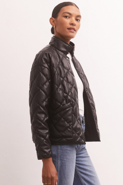 Heritage Faux Leather Jacket