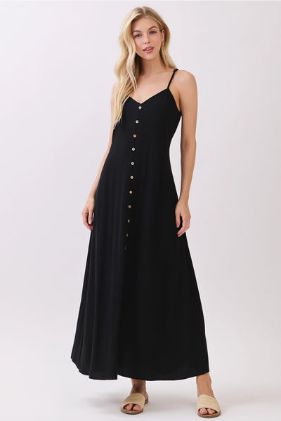 Flowy Button Dress
