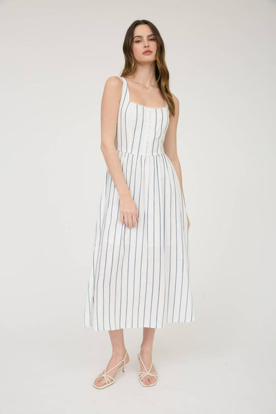 French Coast Midi Dress - Adored A Lovely Boutique