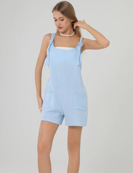 Adjustable Strap Summer Romper