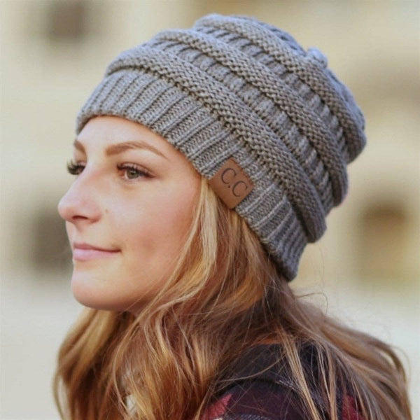 Soft Knit Beanie - Adored A Lovely Boutique