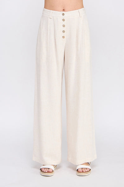 Linen Palazzo Pants
