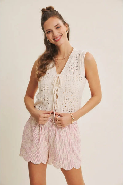 Coastal Luxe Sweater Vest
