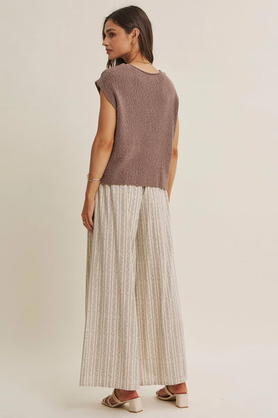 Weekend Slub Cotton Pullover