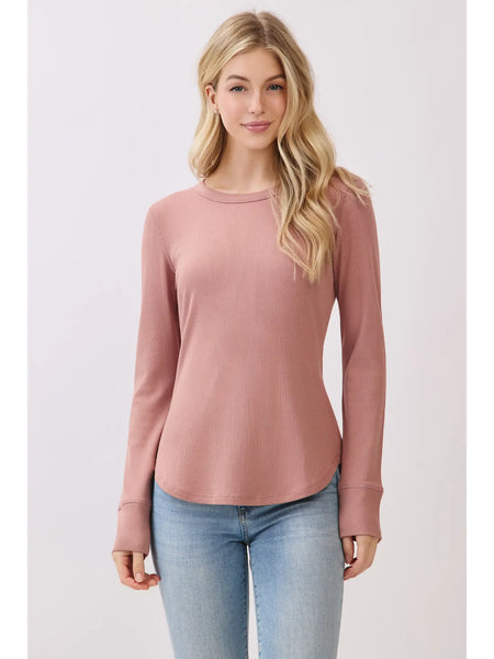 The Essential Ribbed Long Sleeve - Adored A Lovely Boutique