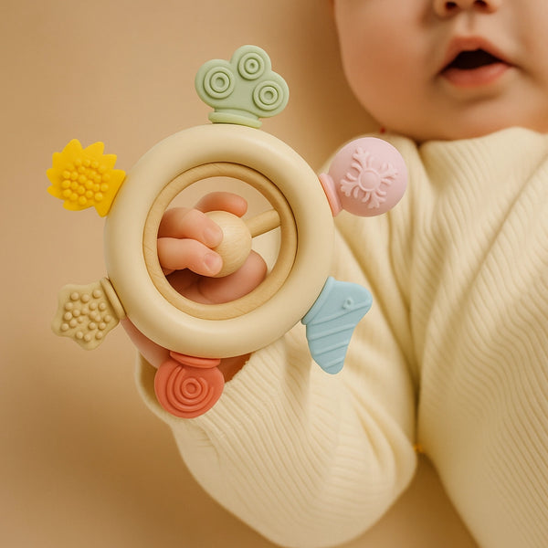 Rainbow Silicone Teether