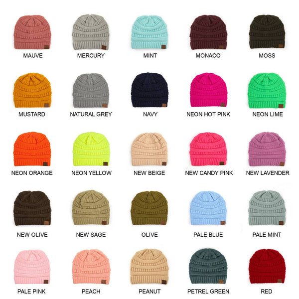 Soft Knit Beanie - Adored A Lovely Boutique