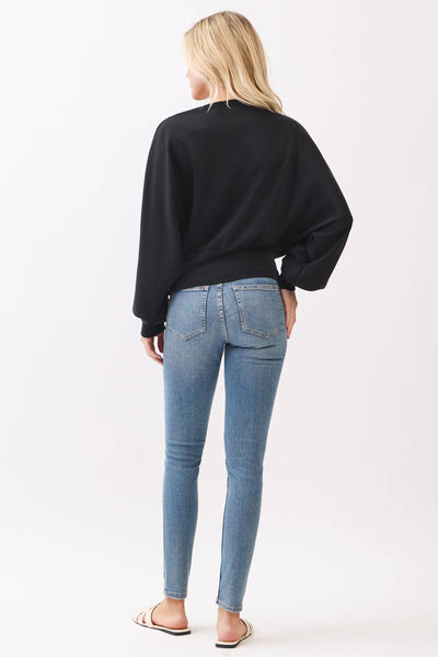 Modal Jersey Boat Neck Long Sleeve Top - Adored A Lovely Boutique