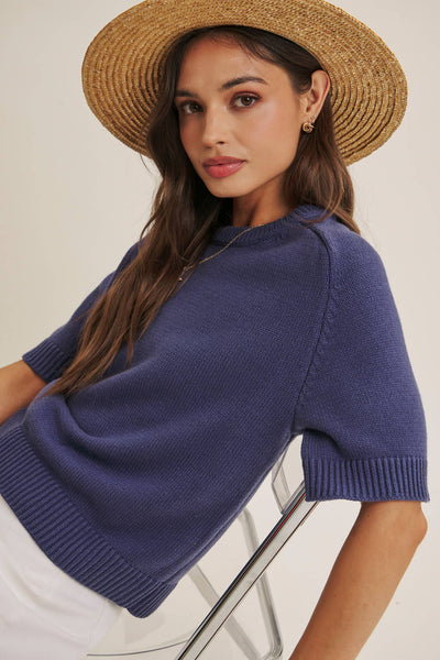 Clara Raglan Knit Top