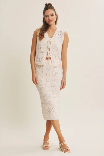 Coastal Luxe Sweater Vest