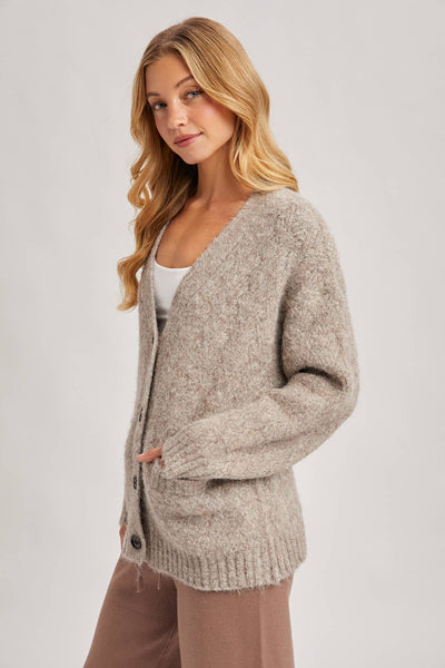 Cozy Days Button Sweater - Adored A Lovely Boutique