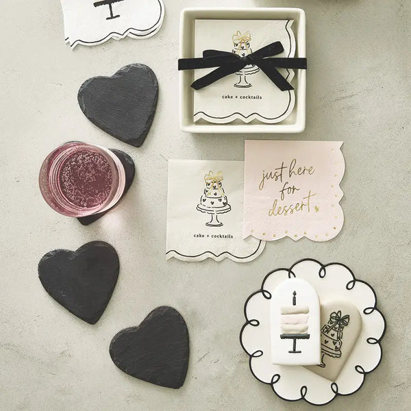 Slate Heart Coasters