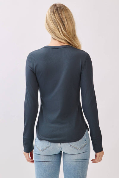 The Essential Ribbed Long Sleeve - Adored A Lovely Boutique