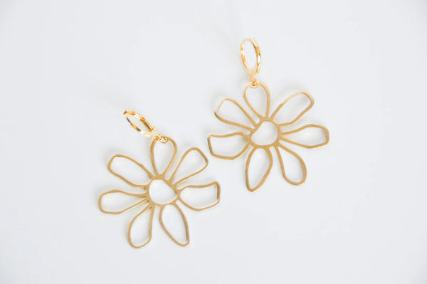 Golden Bloom Earrings