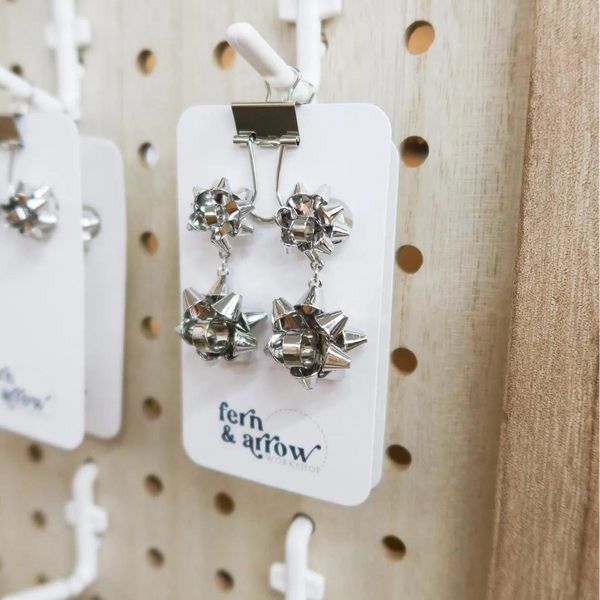 Holiday Bow Dangles