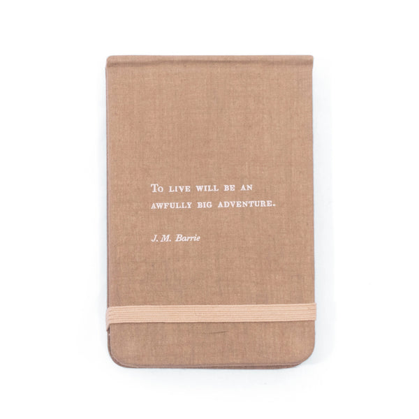 Fabric Notebooks - Choose from different quotes