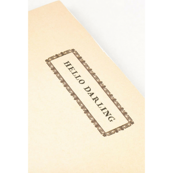 Notepad - Hello Darling - Adored A Lovely Boutique