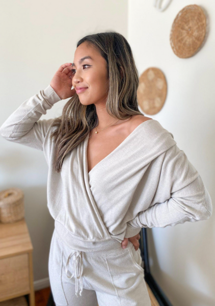 Homebody Surplus Knit Hoodie Pullover