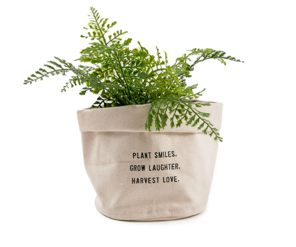 Large Canvas Planter