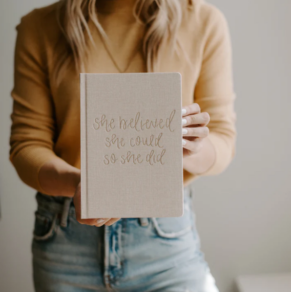 Journal - She Believed She Could