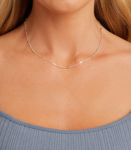 Tatum Necklace - Silver