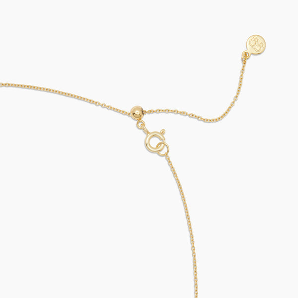 Wilshire Charm Adjustable Necklace Gold