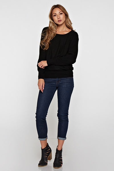 Dani Boatneck Sweater - Adored A Lovely Boutique