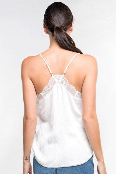 Zarina Lace Trim Cami