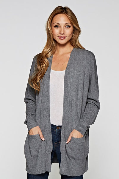 Long Sleeve Open Cardigan - Adored A Lovely Boutique