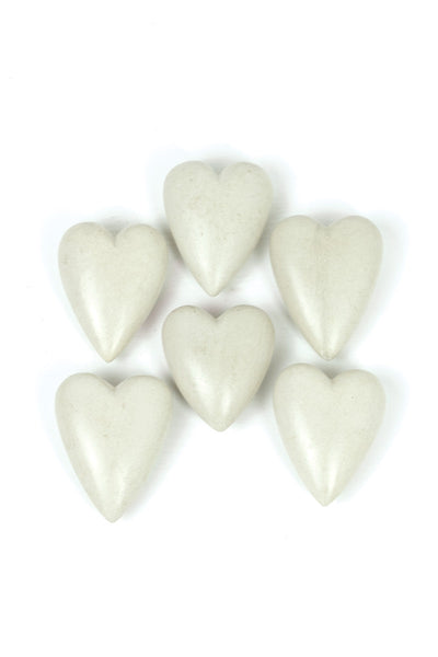Hand Carved Stone Hearts - Adored A Lovely Boutique