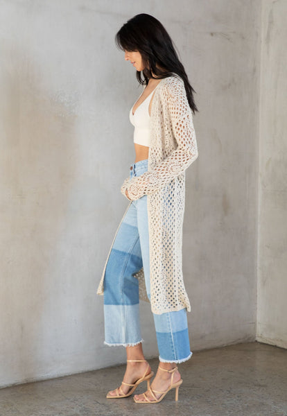 Prairie Crochet Cardigan - Adored A Lovely Boutique