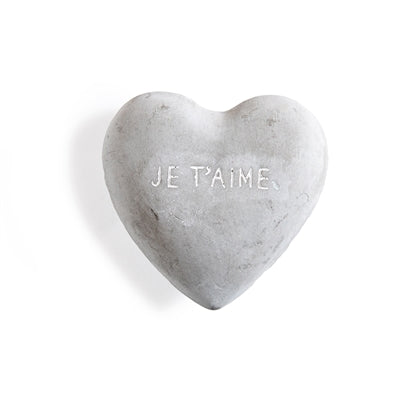 Heart Shaped Cement Stones - Adored A Lovely Boutique